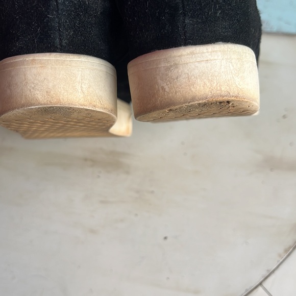 Steve Madden ‘Wrangle’ Black Suede Leather Heel Sneaker - size 7.5 - Picture 10 of 10